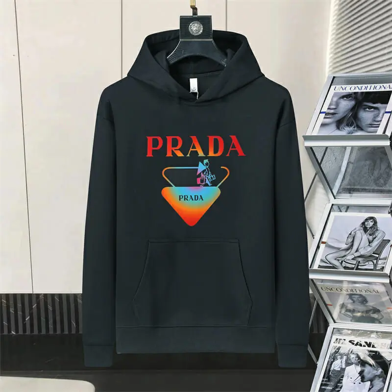 prada sweatshirt manches longues pour homme s_1254736